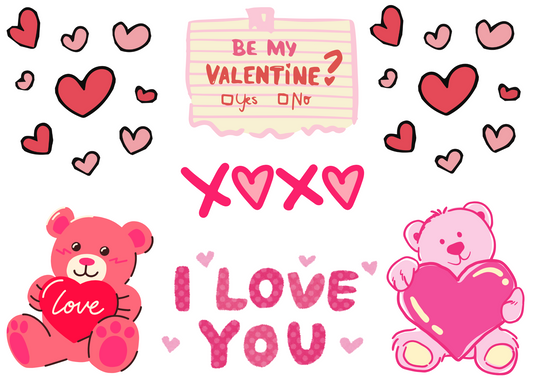 Teddy Love card by Olivia